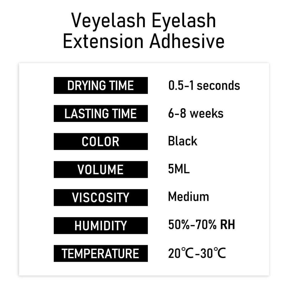 VEYES INC lash bond close-up showing secure attachment and consistent retention