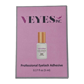 VEYES INC completed lash set after application illustrating long retention