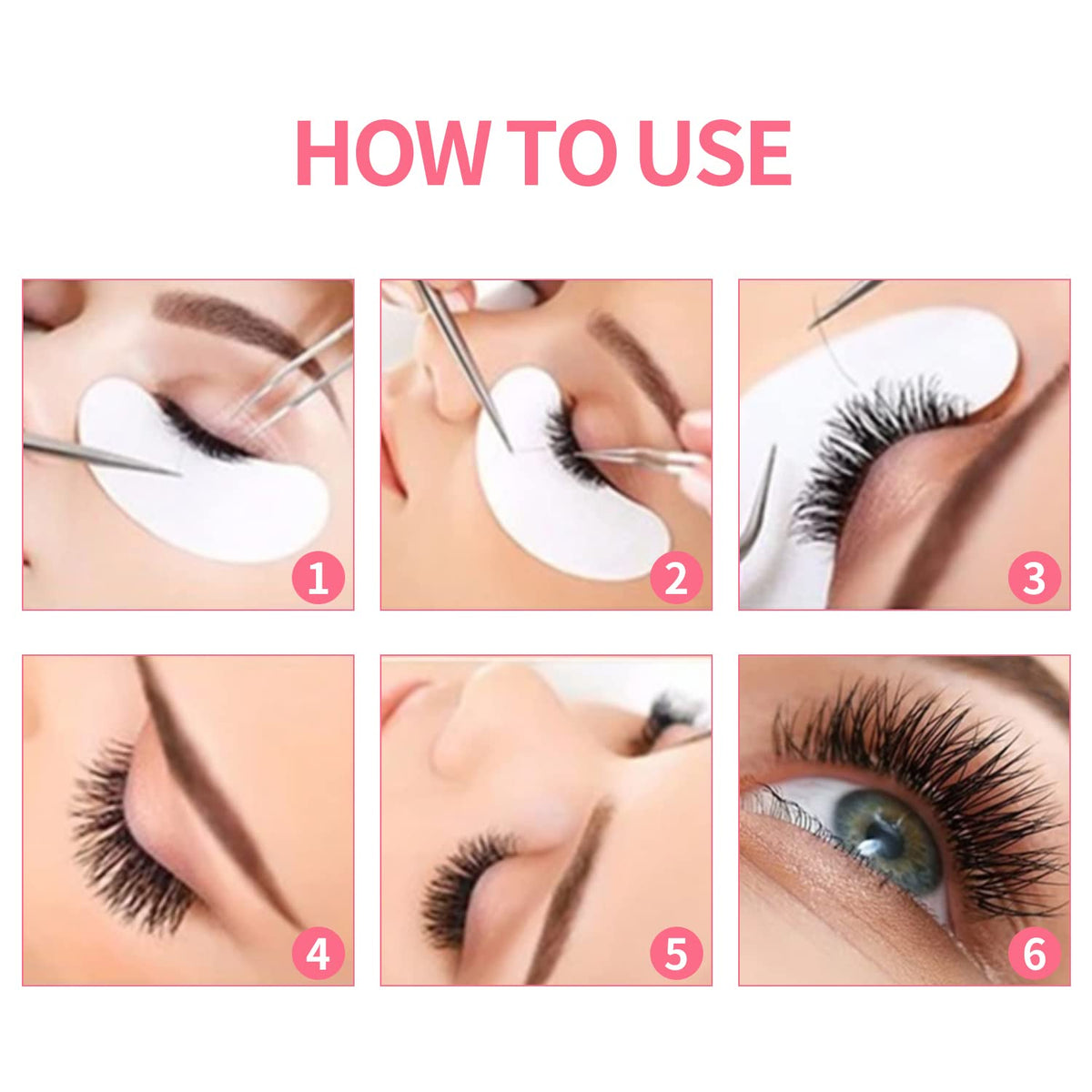 VEYES INC ruler comparison of 8–16mm lashes to show length options and mapping clarity