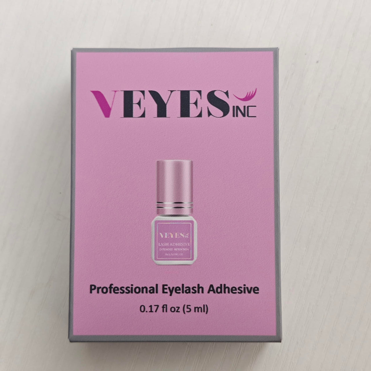 VEYES INC packaging and warning label emphasizing professional-only safety