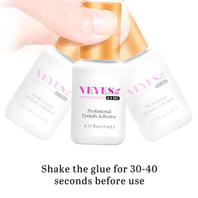 VEYES INC glue drop texture shot showing viscosity for stronger bonds
