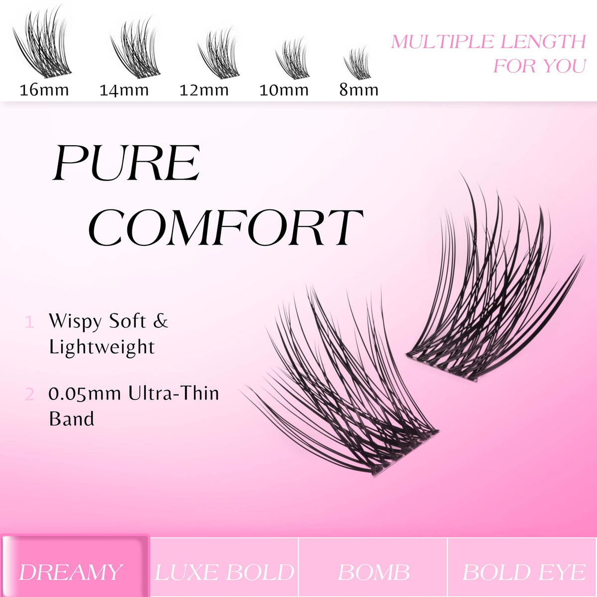 VEYESBEAUTY application with tweezers demonstrating easy placement speed