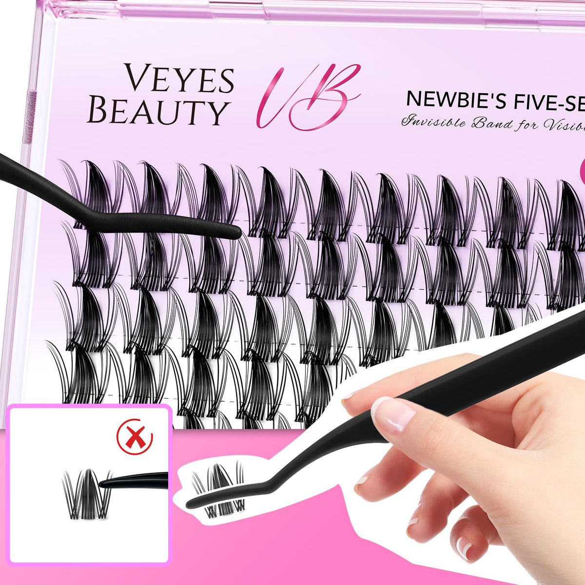 VEYESBEAUTY before-and-after eye demonstrating fuller natural look