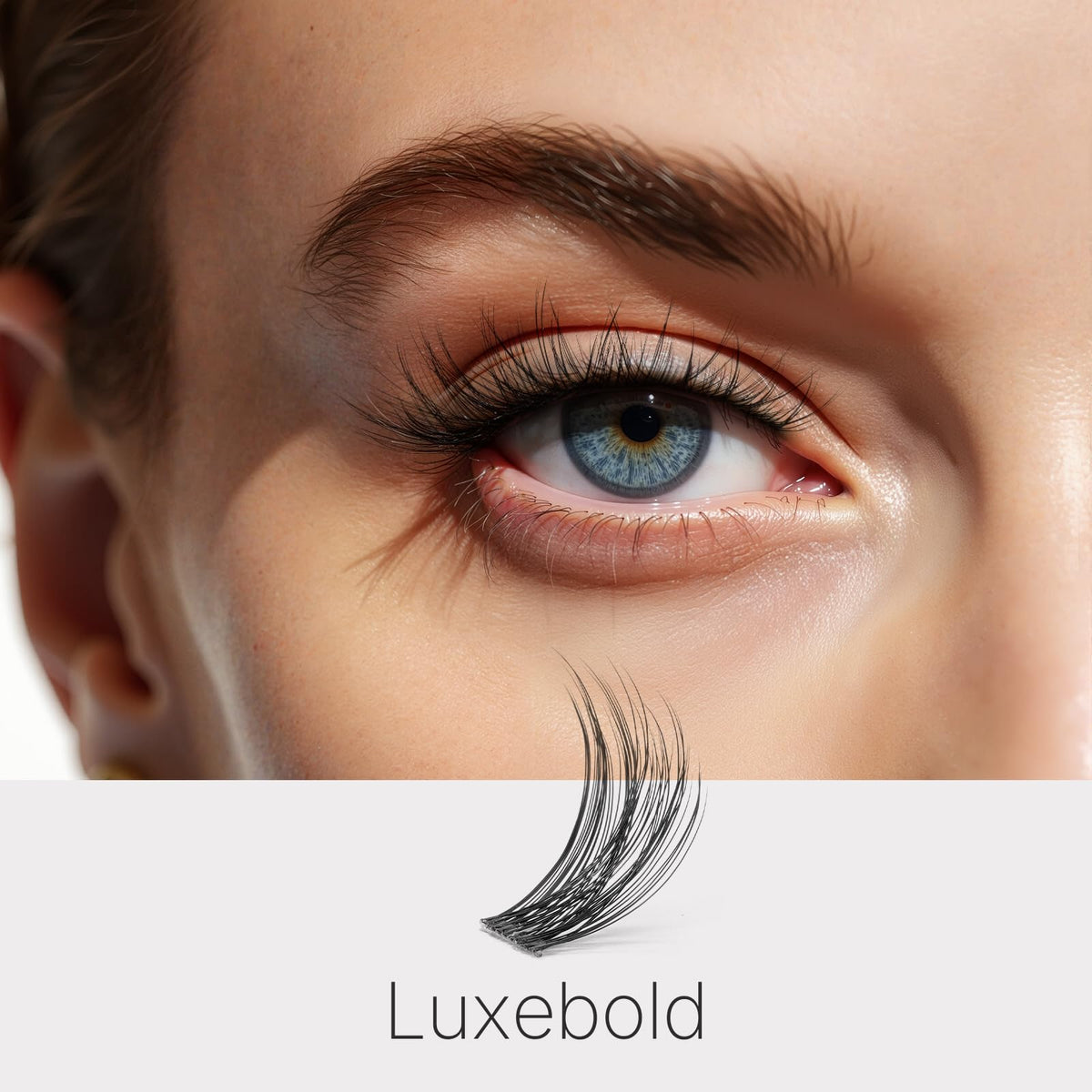 VEYESBEAUTY thin invisible band close-up showing softer comfortable wear benefit