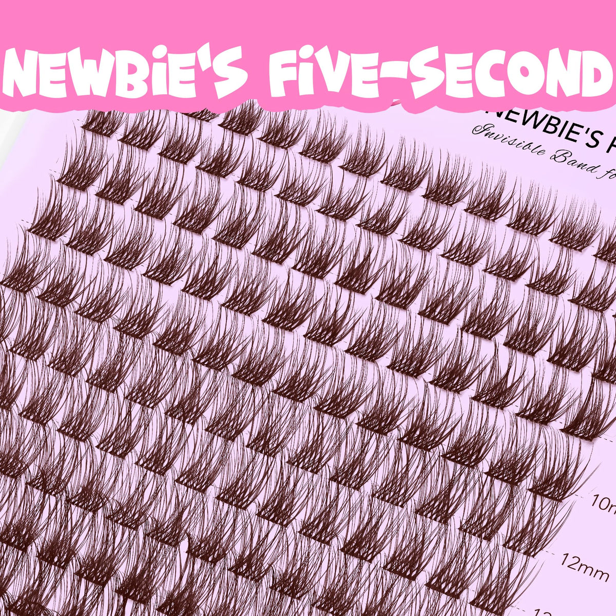 VEYESBEAUTY close-up of thin invisible band for seamless lash line blending