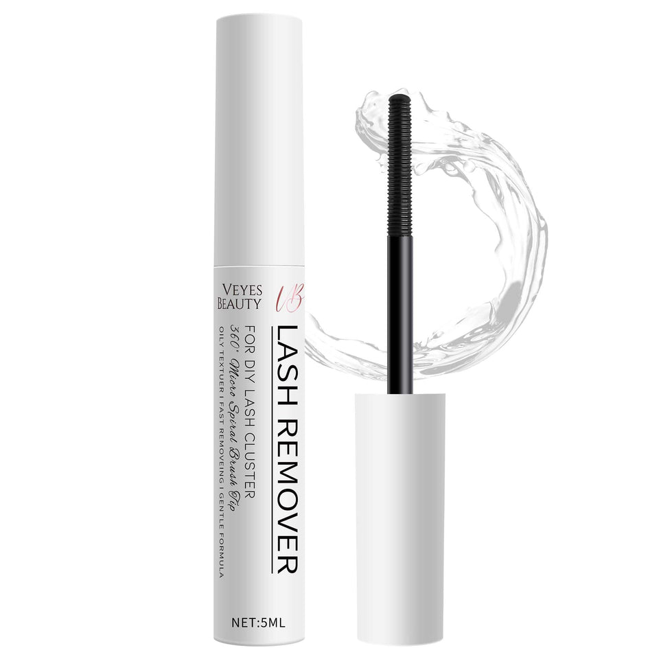 VEYESBEAUTY front bottle view showing compact 5ML remover for precise glue dissolving