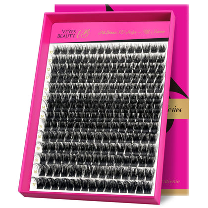 VEYESBEAUTY front packaging showing tray and branding advantage
