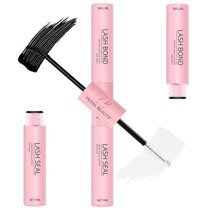 VEYESBEAUTY front packaging shows dual 5ml bottles and benefits