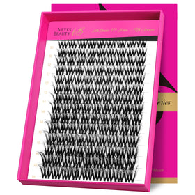 VEYESBEAUTY front packaging showing VBmuse clusters for easy identification and purchase