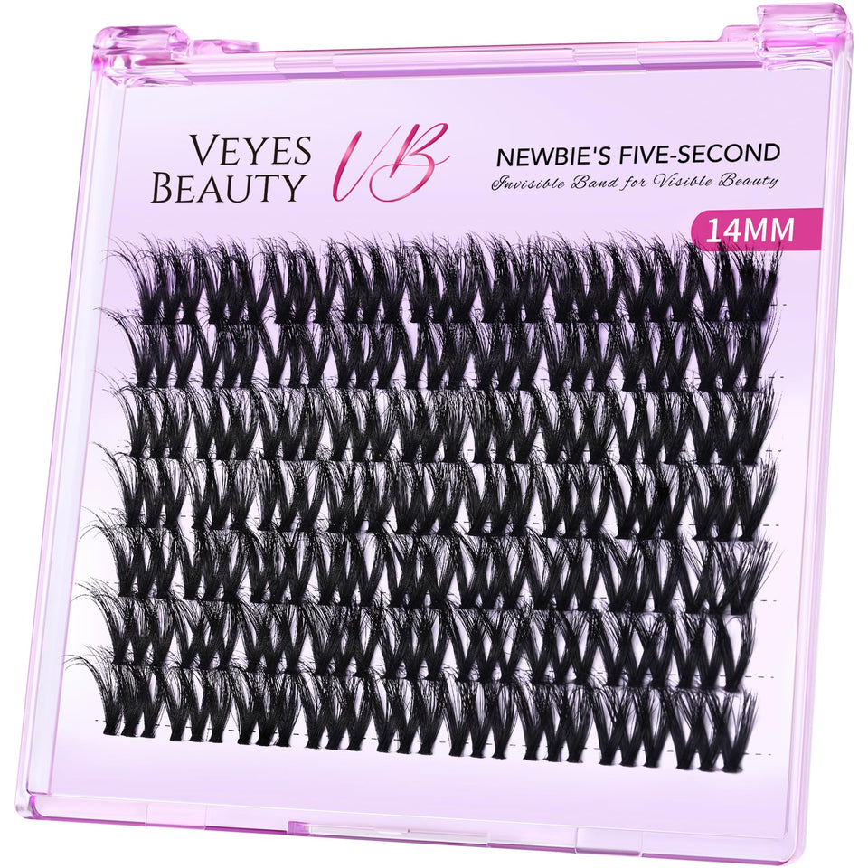 VEYESBEAUTY front packaging showing VBmuse tray benefit fast reuse