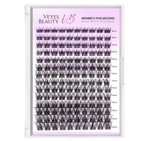 VEYESBEAUTY scale layout with tray and tools, shows compact travel-friendly kit