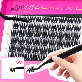 VEYESBEAUTY scale comparison on hand showing cluster size and reuse practicality