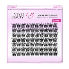VEYESBEAUTY cluster length next to ruler, clear size reference
