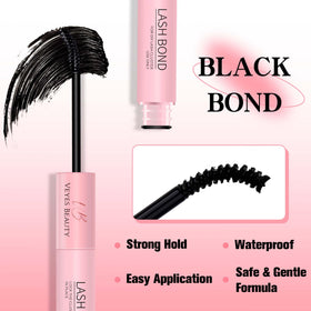 VEYESBEAUTY glue texture droplet illustrating smooth, clump-free formula