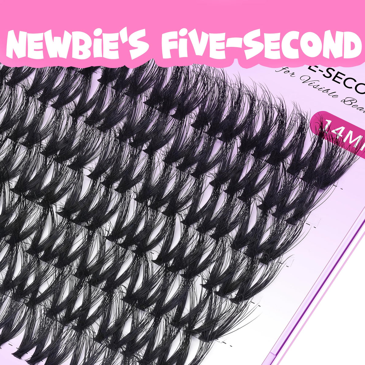 VEYESBEAUTY thin invisible band detail for seamless natural blend