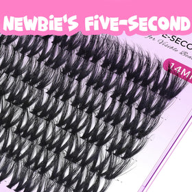 VEYESBEAUTY thin invisible band detail for seamless natural blend