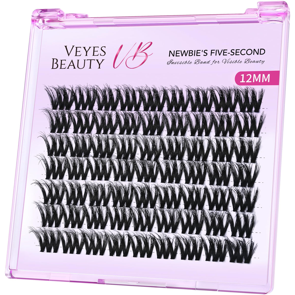 VEYESBEAUTY front packaging showing VBmuse clusters and brand clarity