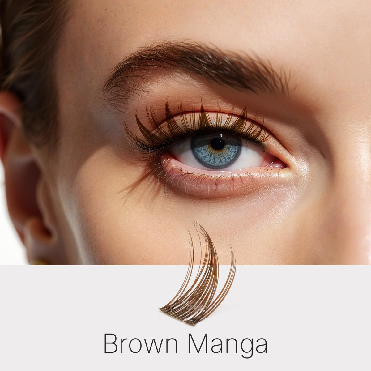 VEYESBEAUTY close-up of thin invisible band highlighting natural seamless blend