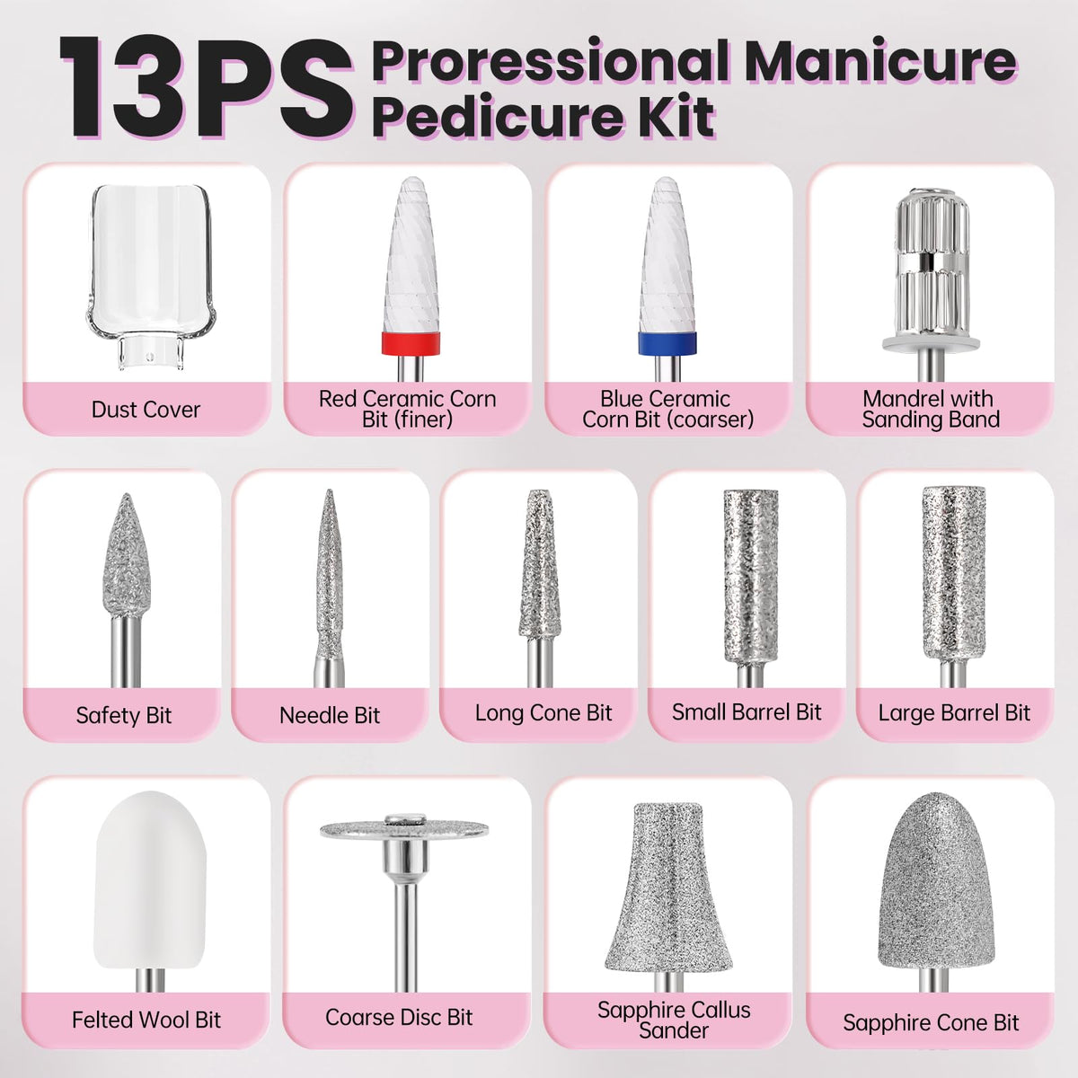 VFD in use manicure scene showing cordless convenience for home salon