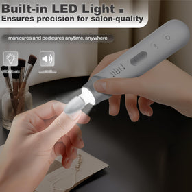 VFD nail drill controller LED display offering precise speed feedback and control