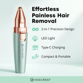 VG VOGCREST close-up of blade area highlighting precision and gentle cutting