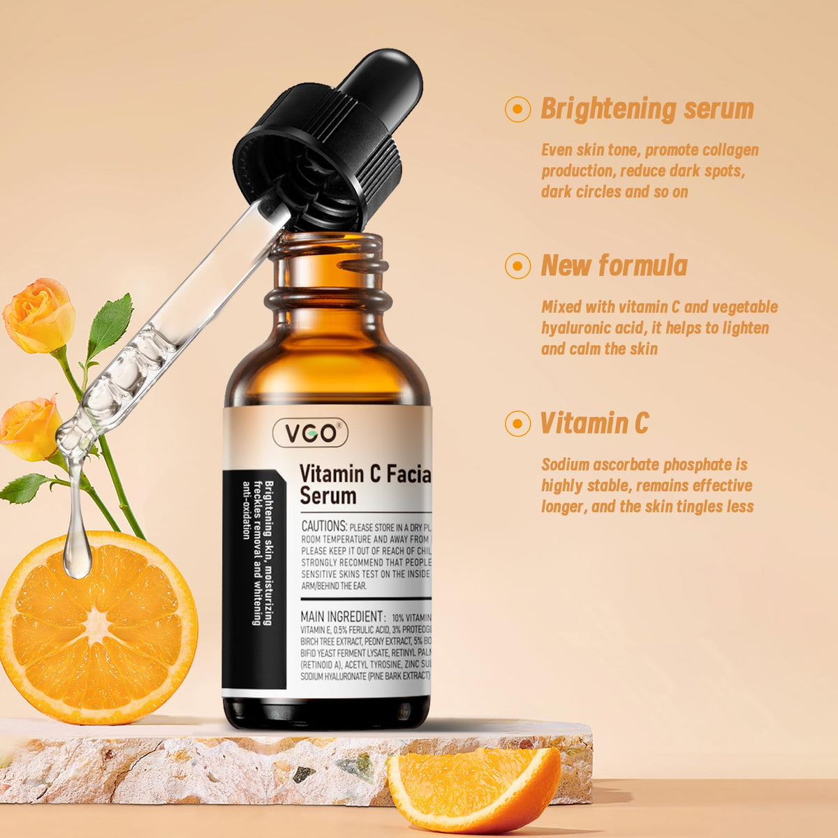 VGO label close-up highlighting active ingredients for informed choice