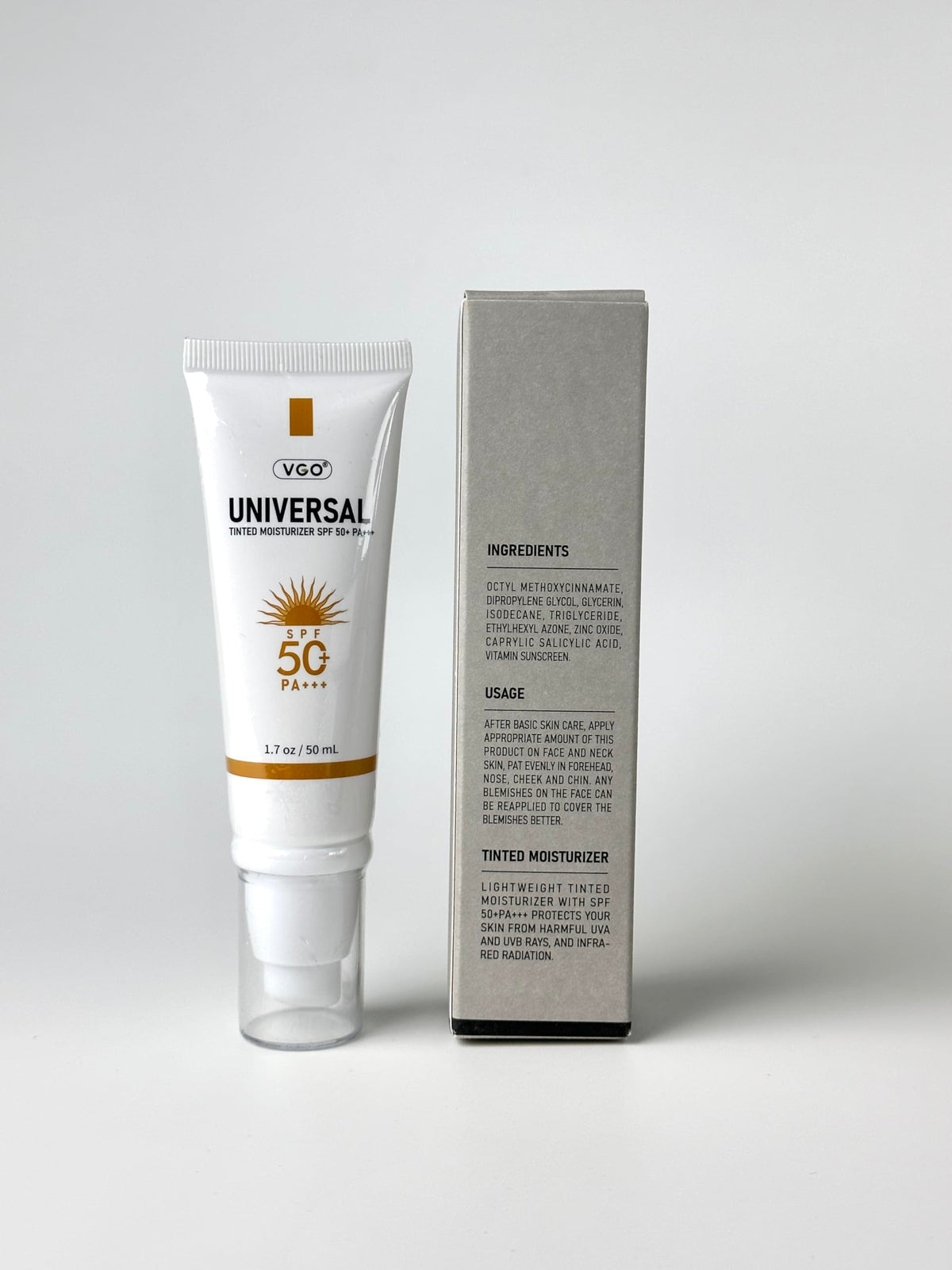 VGO tube beside a coin to show 50ml scale and convenient portability