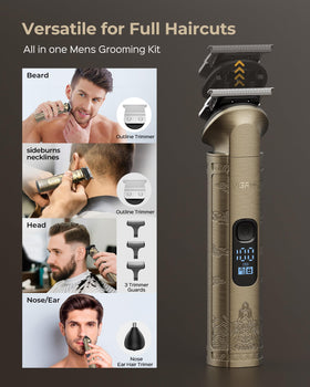VGRPRO foil shaver under running water demonstrating IPX7 waterproof convenience