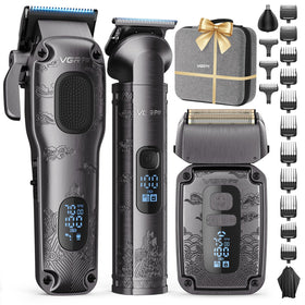 VGRPRO kit front view showing tools and accessories for complete grooming