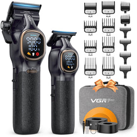 VGRPRO front view kit showing clipper and trimmer, delivers barber precision
