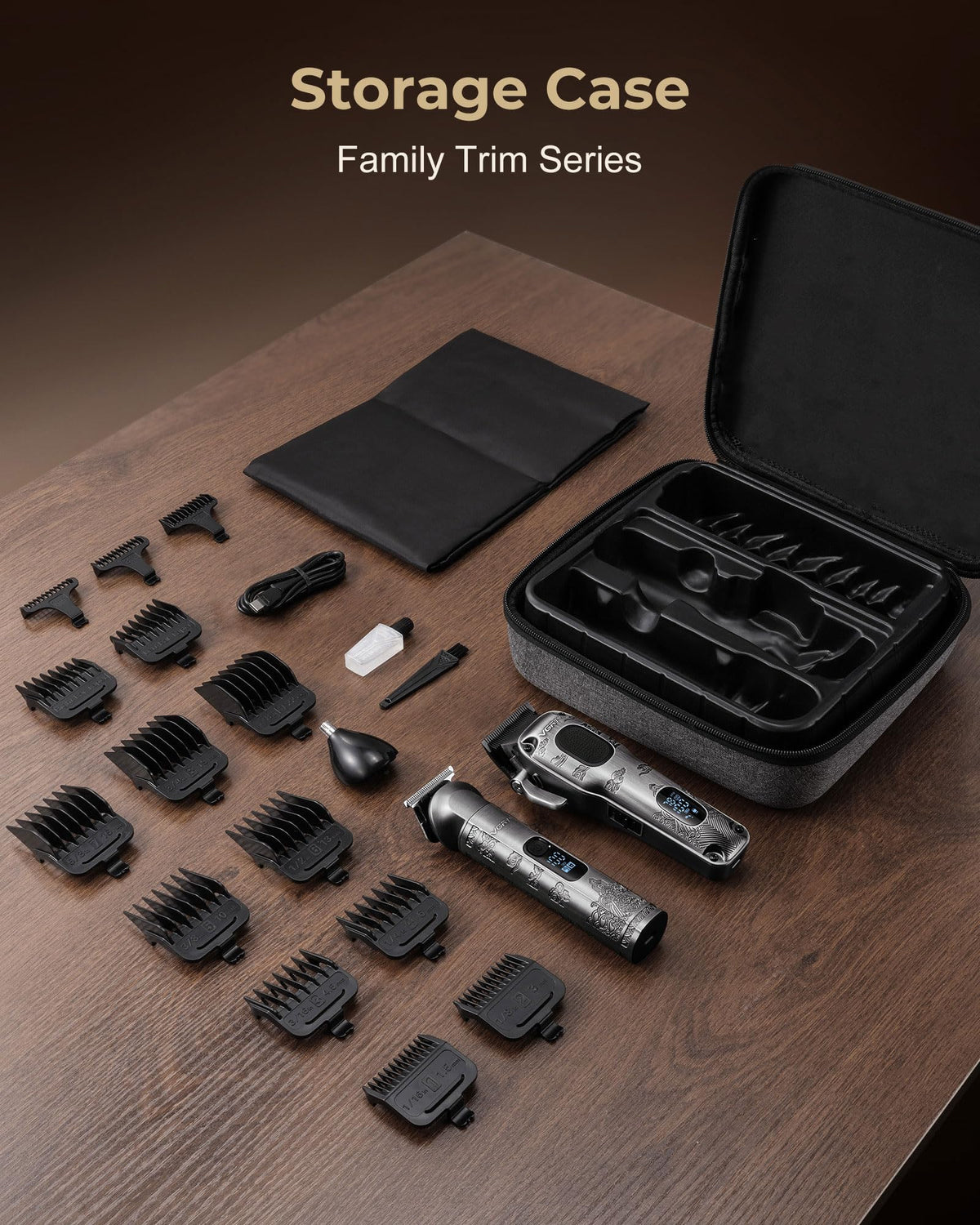 VGRPRO premium storage box with accessories for neat organization