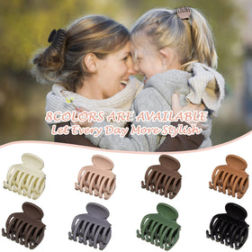 Viabty matte color collection arranged to match outfits and subtle styling
