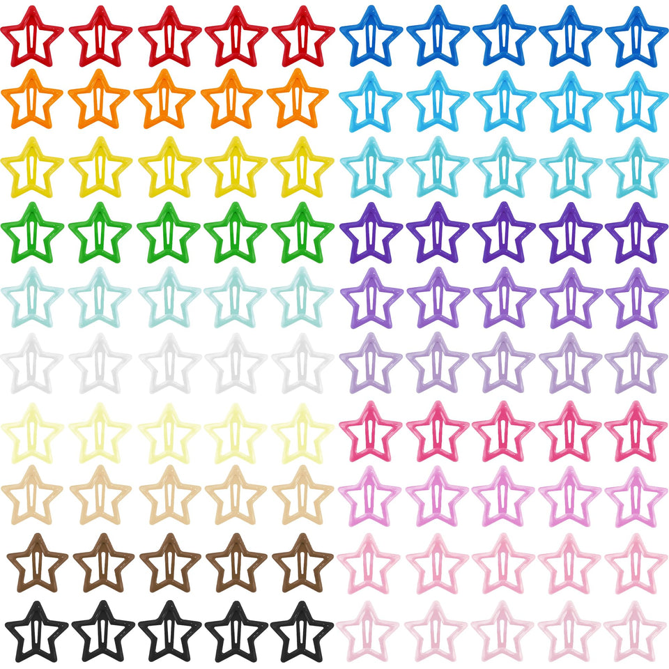 VIBILIA star clips front packaging showing set and colors for easy selection