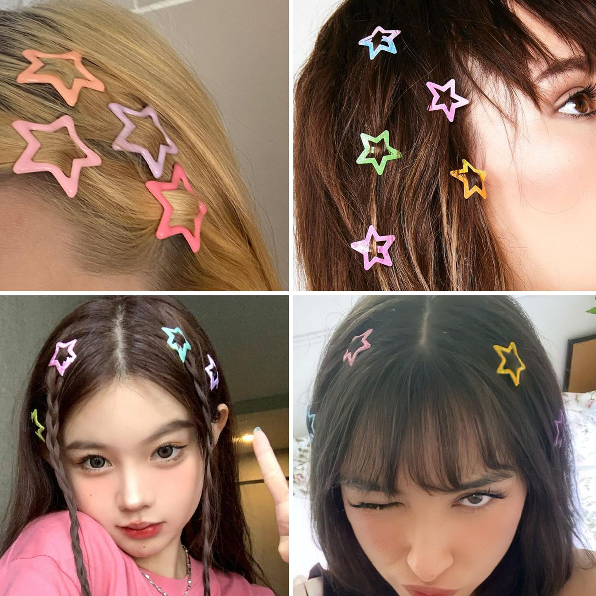 VIBILIA star clips lifestyle festival look worn in hair showing fun fashion impact
