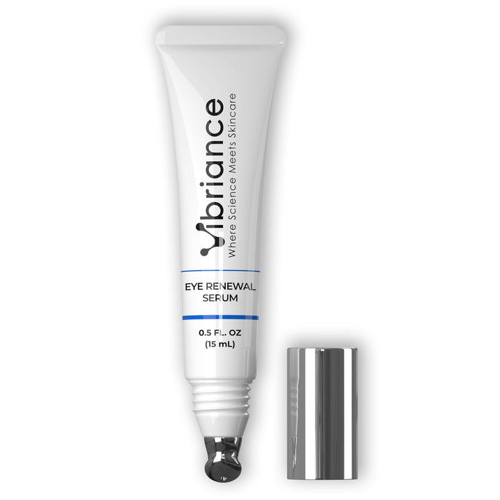 Vibriance front packaging showing product and benefits for mature skin