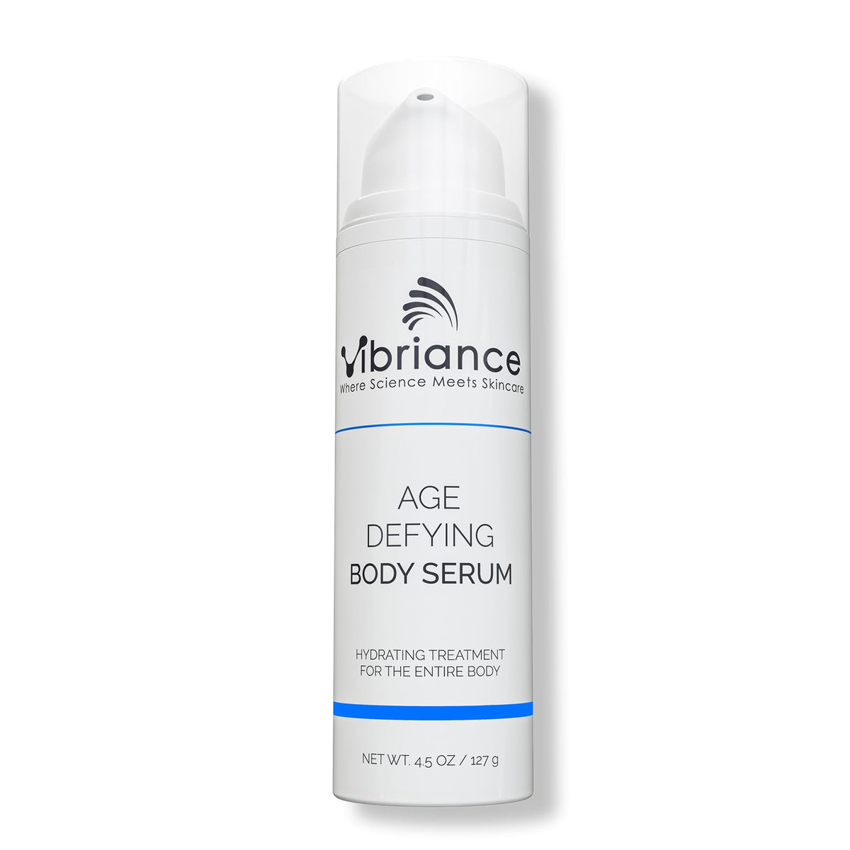 Vibriance front packaging showing bottle and branding for clear product identification and appeal