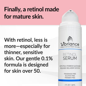 Vibriance dropper closeup dispensing serum, precise application and control