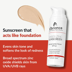 Vibriance texture close-up displaying lightweight, blendable finish