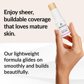 Vibriance stick open texture close-up revealing creamy glide and smooth finish