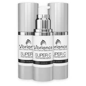 Vibriance front packaging showing bottle and branding with clear benefits