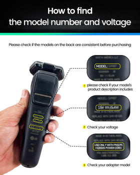 Vicgee HQ8505 full 6ft cord providing flexible placement for grooming
