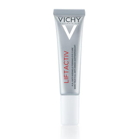 Vichy liftactiv front tube showing label and compact travel-friendly size