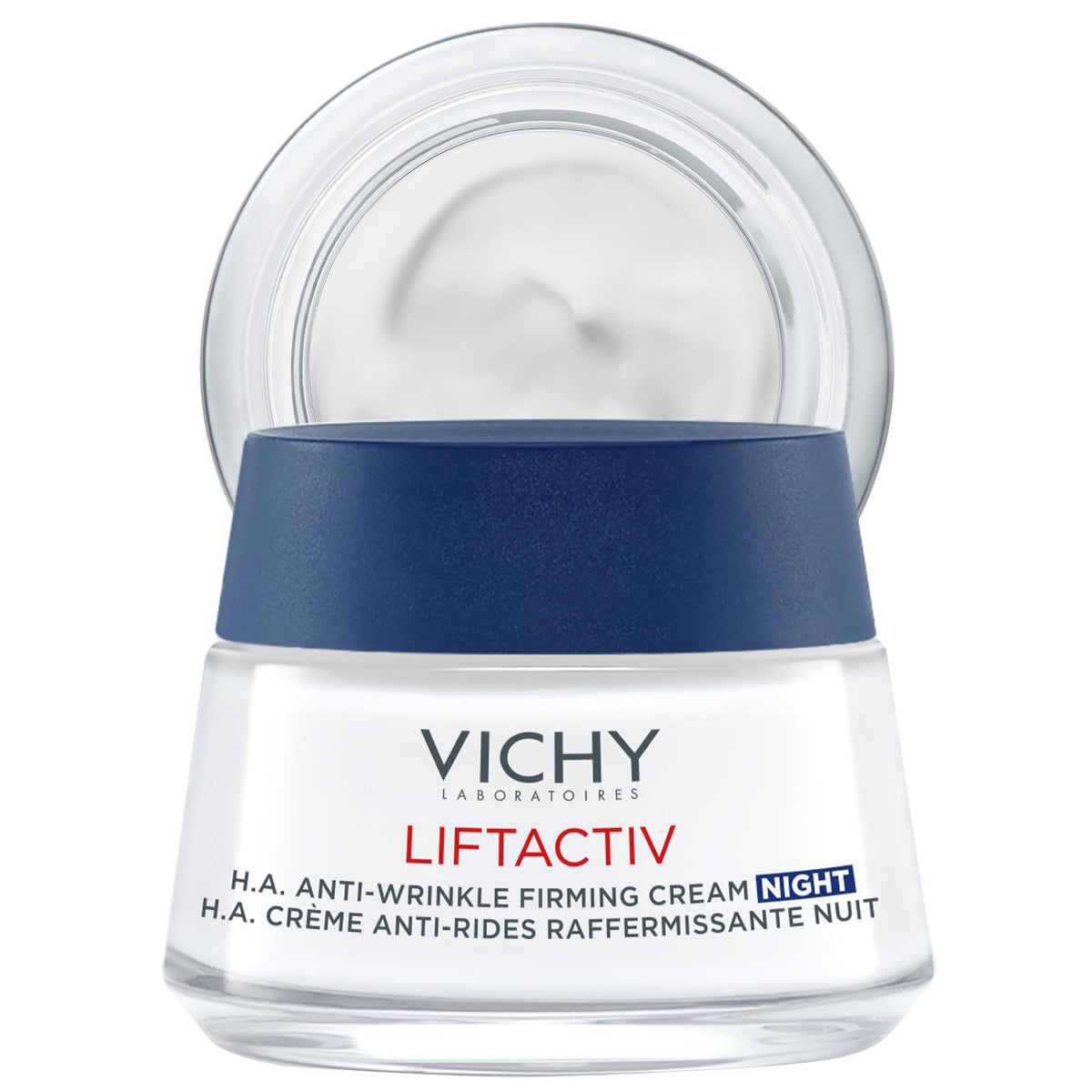 VICHY LiftActiv Supreme front jar showing premium packaging and clear product name benefits