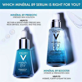 VICHY serum applied on hand showing quick absorption and non-greasy finish