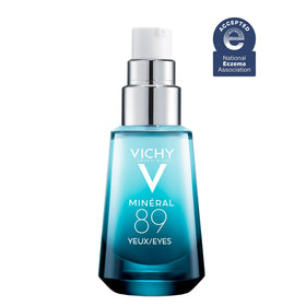 Vichy boxed packaging displaying product information and clinical trust benefit
