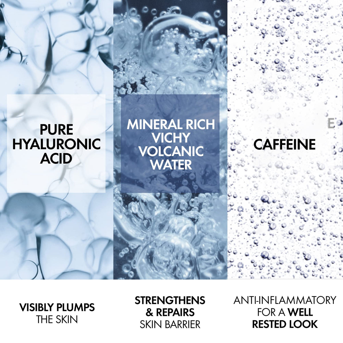 Vichy pump dispensing small precise dose for controlled application benefit