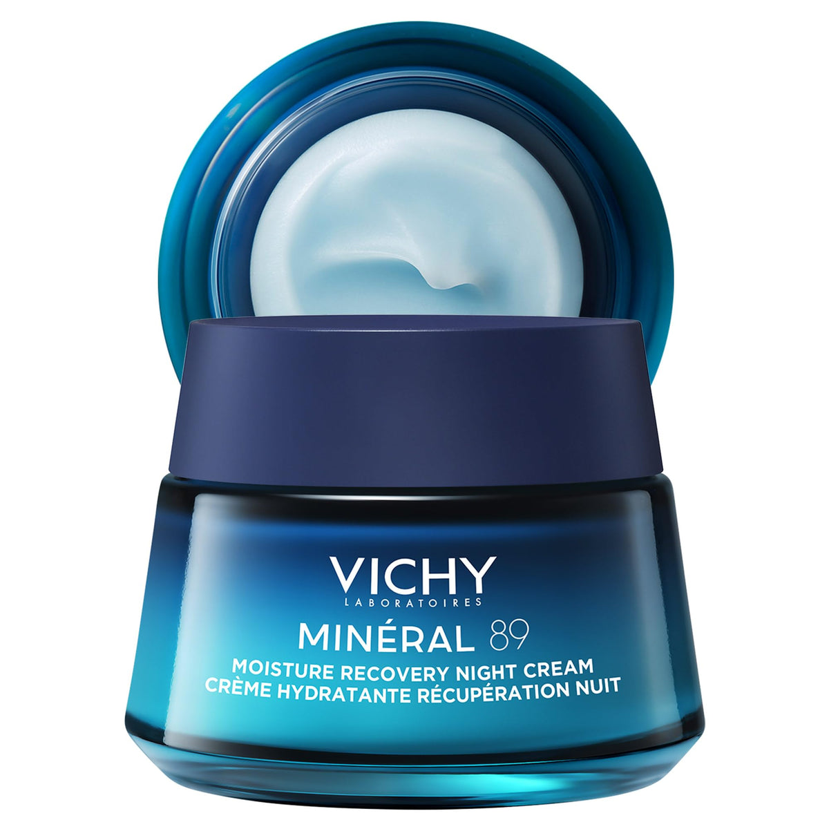 VICHY jar front view showing product and clear branding for quick recognition