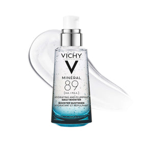 VICHY Minéral 89 front bottle shot showing clean packaging and product benefit