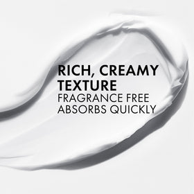 VICHY cream applied on hand demonstrating hydration and quick absorption