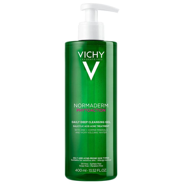VICHY Normaderm front packaging showing cleanser benefits and branding